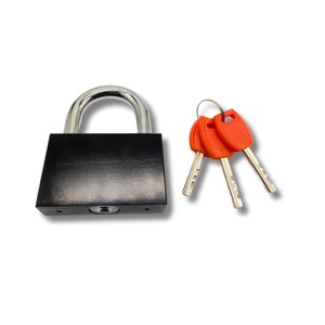 Cadenas en acier blindé à 6 goupilles avec cylindre en laiton, robuste, en fer – Aucun avis pour le moment - Product Image 2