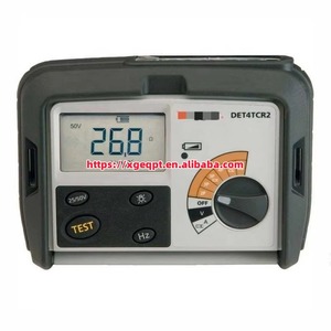 เครื่องทดสอบความต้านทานดิน Megger Det4tcr2 รุ่นใหม่ ของแท้ พร้อมโปรแกรมวัดค่าเมกะโอห์ม ราคาถูก มีสินค้าในสต็อก - Product Image 1