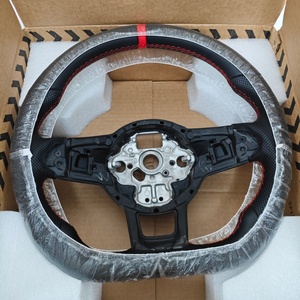 Marco de Volante de Cuero Resistente para VW Golf 7 <span class=keywords><strong>GTI</strong></span> MK4 MK5 <span class=keywords><strong>MK6</strong></span> MK7.5 <span class=keywords><strong>Polo</strong></span> Passat GTS GTD GTE - Product Image 2