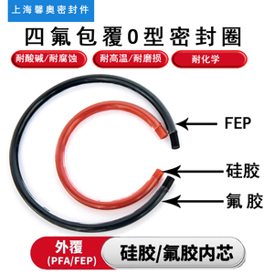 Fep Coated O Ring <b>PTFE</b> Chemical Resistant Sealing Parts - Product Image 5