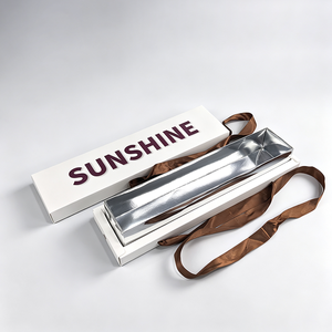 กล่องบรรจุภัณฑ์ทีรามิสุ Sunshine ทำจากกระดาษเกรดอาหารสำหรับขนมอบ พิมพ์โลโก้ได้ตามต้องการ กล่องกระดาษบรรจุภัณฑ์ช็อกโกแลต - Product Image 3