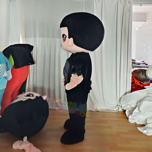 Disfraz de Mascota de Anime con Cabeza Gigante de Personaje de Dibujos Animados <span class=keywords><strong>para</strong></span> Adultos Unisex, Ideal <span class=keywords><strong>para</strong></span> Festivales, Cabinas de Fotos y Promociones de Marca - Product Image 5