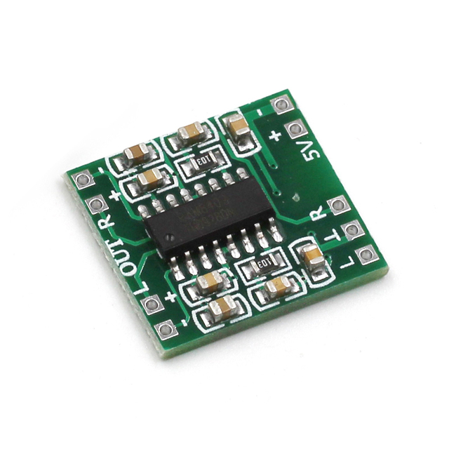 Super Mini 2*3W Class D Digital Power Amplifier Module 2.5V to 5V Digital Amplifier Board From PAM8403 Electronic Components