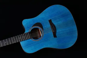 Bán Buôn Tùy Chỉnh 41 Inch Rắn Hàng Đầu Vân sam Giá Rẻ Giá Acoustic Guitar Top Người Mới Bắt Đầu Đầy Màu Sắc Trung Quốc Nhà Máy Bán Hàng Trực Tiếp WL-800