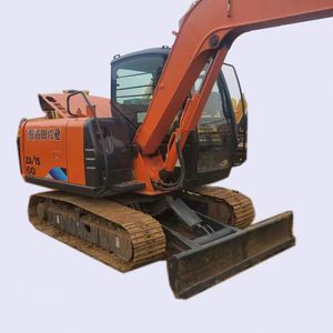 Excavadora de cadenas Hitachi ZX60 usada de 6 toneladas, tamaño mini, con motor Yunnei, excavadora hidráulica Zaxis ZX60, bien mantenida - Product Image 1