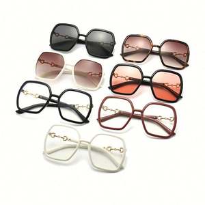 Gafas de Sol de Gran Tamaño con Marco Grande, Estilo Vintage de Lujo 2022, Protección UV400, Lentes Degradadas, Gafas de Sol Cuadradas Extra Grandes para Mujer - Product Image 3