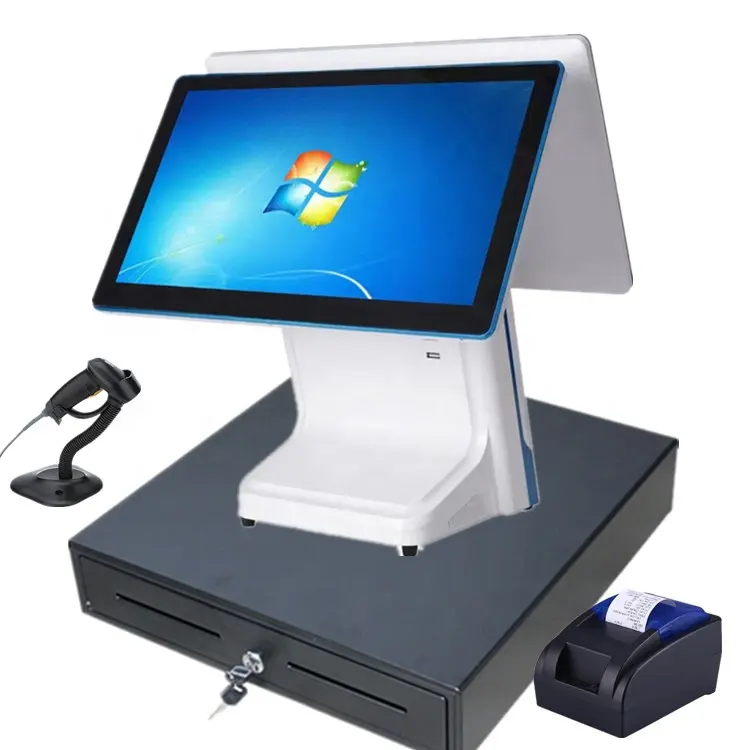 Hot sale LKS-POS750 Retail stores all in One POS Machine Computer