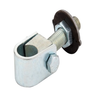Charnière de portail réglable en acier robuste avec écrou - Product Image 3