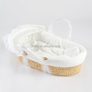 Panier à langer pour bébé, panier de Moïse avec panier de nurserie en coton doux - Product Image 2