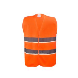 Logo de couleur personnalisé fabrication gilets de sécurité de taille universelle gilet de sécurité réfléchissant de chasse <span class=keywords><strong>orange</strong></span> - Product Image 2