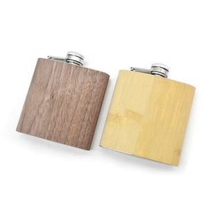 ขวดเหล็กกล้าไร้สนิม 201 ขนาด 6 ออนซ์ สำหรับใส่เหล้า ขายส่ง - Product Image 1