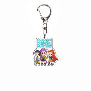 Porte-clés en plastique acrylique pour femmes Kawaii Animation Demon Girls Hunter Group Q Edition <span class=keywords><strong>Witch</strong></span> <span class=keywords><strong>Hunting</strong></span> Style Cartooney - Product Image 1