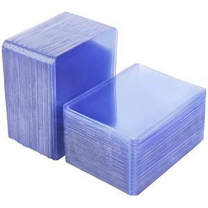 Fundas Protectoras Transparentes Ultrapro 3x4 para Tarjetas Coleccionables <span class=keywords><strong>de</strong></span> PVC <span class=keywords><strong>de</strong></span> Béisbol y Cómics - Product Image 1