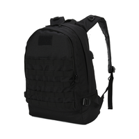 Sac à dos de camouflage vintage pour hommes-Sac de randonnée en polyester Oxford imperméable avec cadre interne, multi-compartiments pour les voyages en plein air