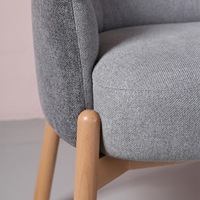 Banc de salon double simple à la mode pour hall de bureau commercial