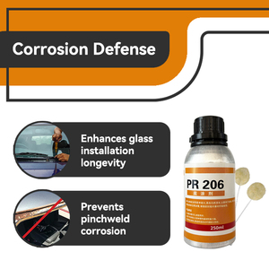 Imprimación de parabrisas adhesiva de pegamento de poliuretano automotriz UV sin ácido para reemplazo de vidrio de coche mejora la adherencia de curado 250ml - Product Image 3
