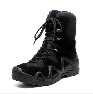 Botas Tácticas TSB101 para Senderismo, Escalada y Aventuras al Aire Libre, de Gamuza Transpirable, Anti-Impactos, con Malla EVA y Forro Interior Suave - Product Image 6