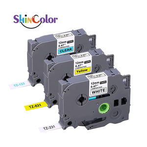 ShinColor Premium <span class=keywords><strong>Tze</strong></span> <span class=keywords><strong>231</strong></span> TZE631 TZE133 12mm ruban d'étiquettes pour Brother p-touch imprimante d'étiquettes Tz ruban d'étiquettes - Product Image 1