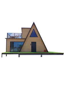 Casetta da <span class=keywords><strong>Tè</strong></span> Moderna per Esterni in HDPE Triangolare Impermeabile, Certificata CE EcoVadis, Design Moderno con Garanzia di 3 Anni - Product Image 5