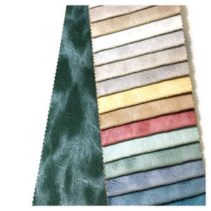 Estilo nórdico 3D en relieve Holanda terciopelo tapicería tela 100% poliéster pila corta Blackout ignífugo PE recubierto coche alto - Product Image 1