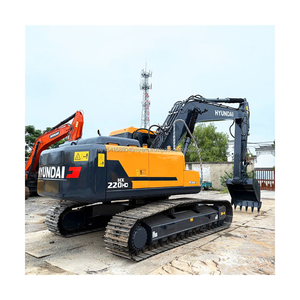 Excavadora usada HYUNDAI HX220HD de 22 toneladas, excavadora de segunda mano, maquinaria de construcción, excavadora mediana Hyundai. - Product Image 2