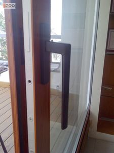 Emtek ebco Thiết kế nhôm kính đen cửa trượt cho phòng tắm <span class=keywords><strong>Closet</strong></span> phòng ngủ - Product Image 3