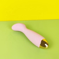 GINYA Wasserdichter Mini-Vibrator Wiederaufladbarer Silikon-Klitoris-Vibrator G-Punkt-Stimulator für Weibliche Brustmassage Sexspielzeug