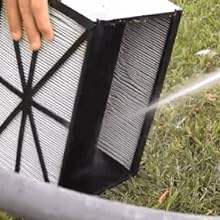 Installation facile panneau de filtre de remplacement pour robot de piscine Rcx70101 - Product Image 6