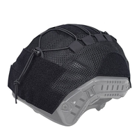 Casque tactique à aérations courtes, sécurité moto, extérieur, en aramide, couvre-casque rapide intégral