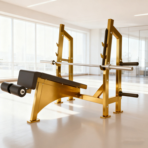 Bán hàng tốt nhất Thiết bị tập thể dục có thể điều chỉnh nghiêng từ chối băng ghế dự bị phẳng/từ chối băng ghế dự bị - Product Image 5