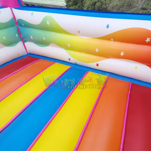 Castillo Hinchable Comercial de Unicornio con Tobogán, Combo de Brincolín y Casa de Rebote, Equipo de Juego - Product Image 6