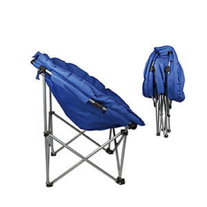 折りたたみレジャー青ターゲットビーチムーンチェアラウンド - Product Image 2