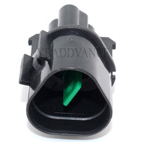 Adaptador de Conector del Sensor de Ángulo del Cigüeñal (CAS) de 3 Pines AAdvanceParts BC7635, Contactos de Cobre, Carcasa de Nailon, Clasificación IP68, 12A, Mitsubishi