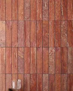 Kit di Piastrelle a Mosaico in <span class=keywords><strong>Travertino</strong></span> Naturale Moderno, Resistente all'Acqua con Design Grafico per Rivestimenti Interni - Product Image 6