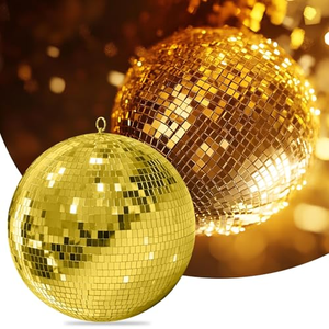 Bola de Espejos de Discoteca de 20CM, Venta al Por Mayor Directo de Fábrica, para Fiestas y Decoración del Hogar - Product Image 2