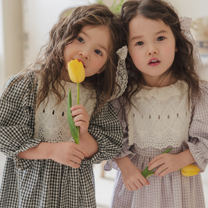 Vestido para niñas Ropa para niños Venta al por mayor Ropa coreana Ropa para niños Ropa para niñas Ropa coreana OEM hecha en Corea - Product Image 1