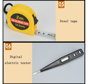 27 Piece Chất Lượng Cao Hộ Gia Đình Mộc Sửa Chữa Đầy Đủ Tốt Nhất Chuyên Nghiệp Box Kit Hand <span class=keywords><strong>Tool</strong></span> <span class=keywords><strong>Set</strong></span> Cho Cơ Khí - Product Image 4