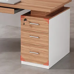 Corner Desk Modern <strong>Simple</strong> <strong>Study</strong> <strong>Computer</strong> Desk <strong>Table</strong> Bookshelf Drawer Revolving Office Use Wooden Office <strong>Table</strong> - Product Image 6