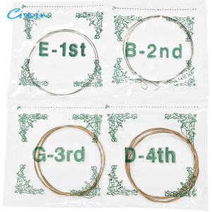 Cuerdas <span class=keywords><strong>de</strong></span> <span class=keywords><strong>Mandolina</strong></span> <span class=keywords><strong>de</strong></span> Acero con Entorchado <span class=keywords><strong>de</strong></span> Latón OEM Personalizadas al por Mayor, Juego <span class=keywords><strong>de</strong></span> 8 Cuerdas para Mandola - Product Image 2