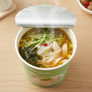 Fideos Halal Bajos en Carbohidratos al por Mayor, Sabor a <span class=keywords><strong>Mariscos</strong></span>/Carne <span class=keywords><strong>de</strong></span> Res/Pollo, Fideos Instantáneos en Vaso, Fideos Konjac Shirataki, Pasta Keto - Product Image 3