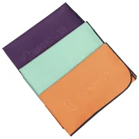 Handuk Gym Mikrofiber Tenun Berkualitas Lembut Set Cepat Kering Waffle Kompres Olahraga Warna Solid Persegi Grosir Daur Ulang