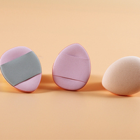 Fond de teint lavable éponge humide et sèche Mini doigt maquillage cosmétique bouffée