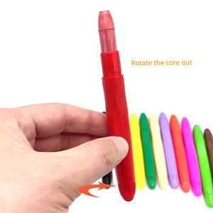 Conjunto de Lápis de Cera Laváveis em 12 Cores, Tamanho Jumbo, Não Tóxicos, para Crianças e Bebês, Materiais de Arte Escolar por Atacado - Product Image 4