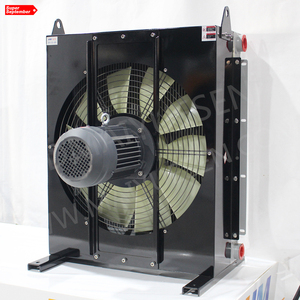 Enfriador de Aceite Hidráulico Serie HM-<span class=keywords><strong>DJ</strong></span> 100L 150L 250L 300L 450L con Núcleo de Radiador de Aluminio y Ventilador para Enfriamiento de Equipos Pesados - Product Image 2
