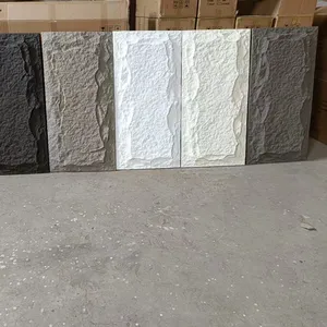 Baijin Fabriek Groothandel Prijs Pu Steen Plaat Polyurethaan Kunststeen Muur 3d Faux Wandpaneel