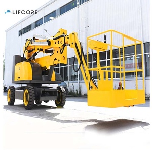 CE ISO בום טלסקופית המתיחה האווירי עבודה פלטפורמת דיזל הנעה עצמי כוח הידראולי בום איש הרם למכירה - Product Image 4