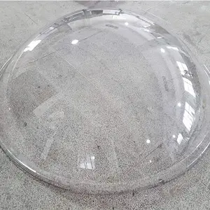 Transparent PC polycarbonate dome cover for machine parts