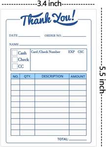Bloc <span class=keywords><strong>de</strong></span> formulario <span class=keywords><strong>de</strong></span> pedido sin carbón al por mayor/50 juegos <span class=keywords><strong>de</strong></span> páginas <span class=keywords><strong>de</strong></span> pedido <span class=keywords><strong>de</strong></span> copia <span class=keywords><strong>de</strong></span> carbono/libro <span class=keywords><strong>de</strong></span> recibos <span class=keywords><strong>de</strong></span> <span class=keywords><strong>venta</strong></span> <span class=keywords><strong>de</strong></span> <span class=keywords><strong>compra</strong></span> - Product Image 5