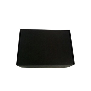 High quality paper <b>box</b> packaging for sea mail <b>box</b>, <b>black</b> folding gift <b>box</b>, matte laminated, can be customized according to needs - Product Image 3