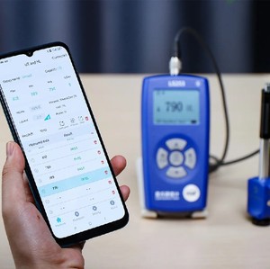 Máy Đo Độ CứNg cầm tay với kết nối ứng dụng Bluetooth & chia sẻ dữ liệu hỗ trợ máy in không dây tùy chọn & điện áp 220V - Product Image 5